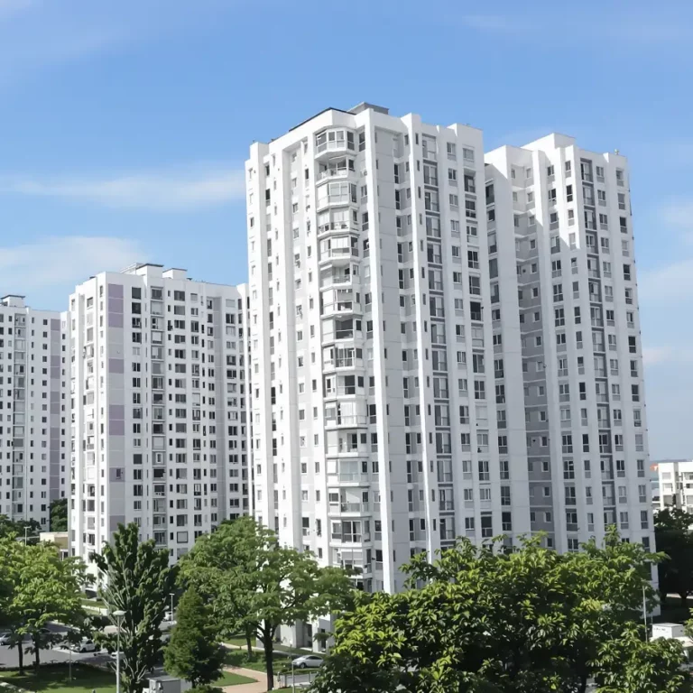 국민임대, 행복주택 전경