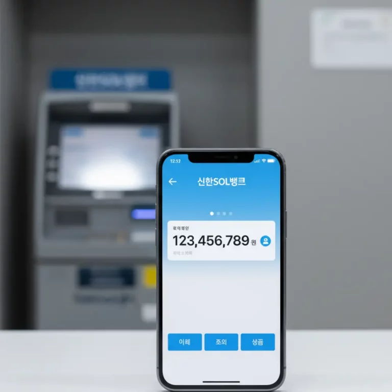AI로-만든-SOL-뱅크 -앱-화면이-보이는-스마트폰-a-smartphone-with-an-AI-powered-sol-bank-app-screen