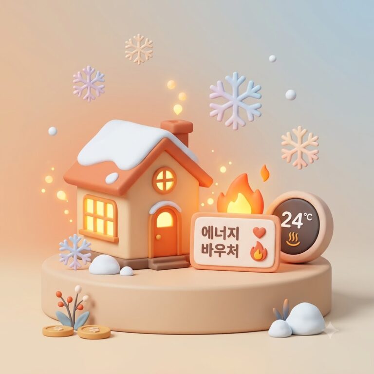 한국에너지공단 에너지바우처 동절기 난방비 지원금 신청자격 및 사용 안내 썸네일